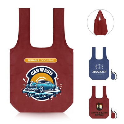 RPET Foldable Shopper Tote Bag