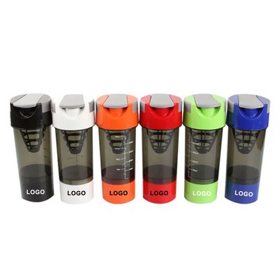 Protein Powder Drinking Shaker Bottle
