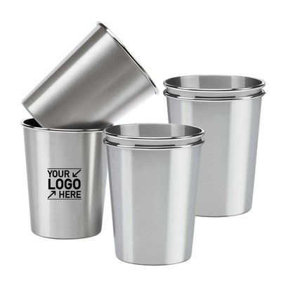 12 Oz. Stainless Steel Pint Cups