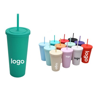 Plastic Creative Straw Cup