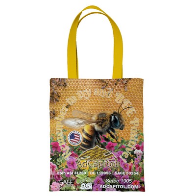 11" Sublimated Tote Bag