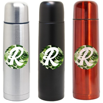 16 oz Double Wall Vacuum Insulated Copper Lined Bullet Thermal Bottle Mug