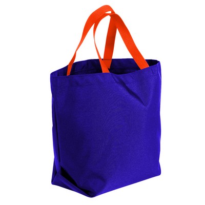USA & Union Made 600D Poly Convention Expo Tote Bag (17"x11"x5")