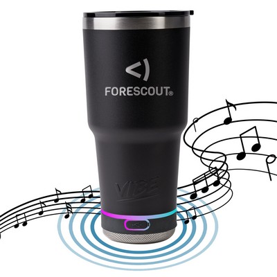 28 Oz. Vibe Laser Engraved Speaker Tumbler