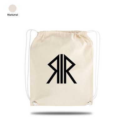 Cotton Drawstring Backpack