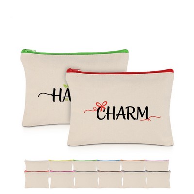 Oversized 12oz Canvas Utility Clutch