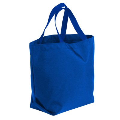 USA & Union Made 600D Poly Convention Expo Tote Bag (16"x12"x6")