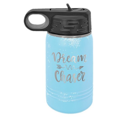 Polar Camel 12 oz. Light Blue Water Bottle