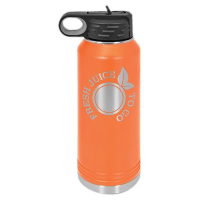 Polar Camel 32 oz. Orange Water Bottle