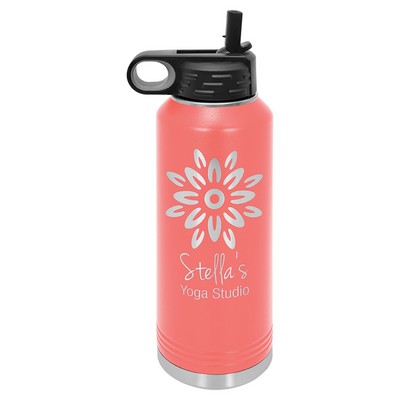 40 Oz. Coral Polar Camel Water Bottle