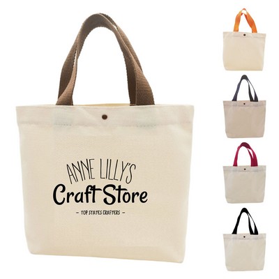 12oz Eco-Friendly Canvas Shopping Tote Bag