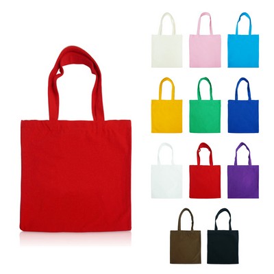 12 oz. Colored Cotton Tote 14 x 16