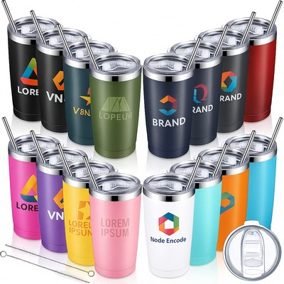20oz Stainless Steel Double-walled Car Cup