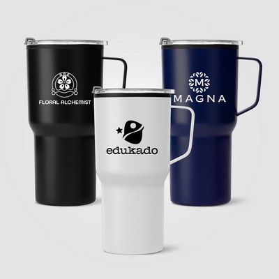 Anchorage - 30 oz. Stainless Steel Tumbler with Plastic Liner - Silkscreen