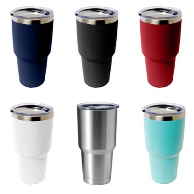 30 Oz. Trenta Tumbler Double Insulated Stainless Steel With Slider Lid