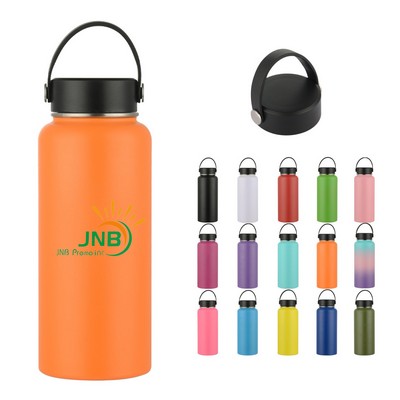 Stainless Steel Vacuum-Insulated Water Bottle 32 oz