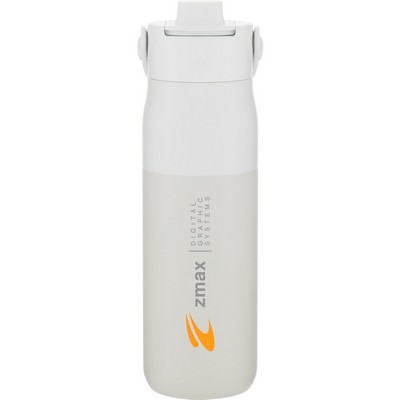 23 oz Larq Swig Top Water Bottle (Granite White)