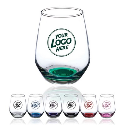 Silicia Stemless Wine Glasses - 12 oz