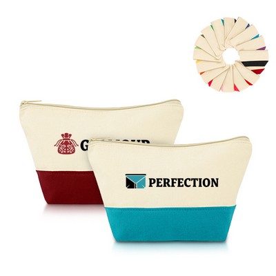 Dual-Tone 12A Canvas Toiletry Kit