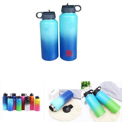 18 Oz. Insulated Wide-Mouth Stainless Steel Water Bottle