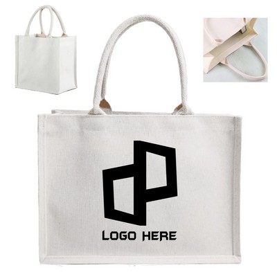 Sublimated Custom Canvas Tote